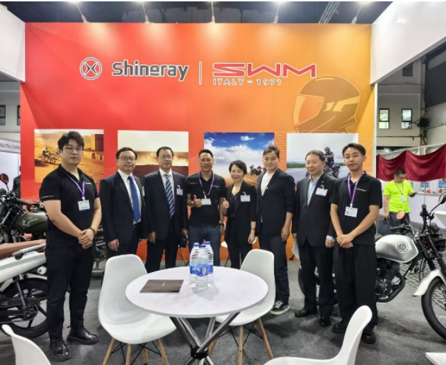 鑫源出海，闪耀西非 ——SHINERAY和SWM双品牌在尼日利亚展会高调亮相