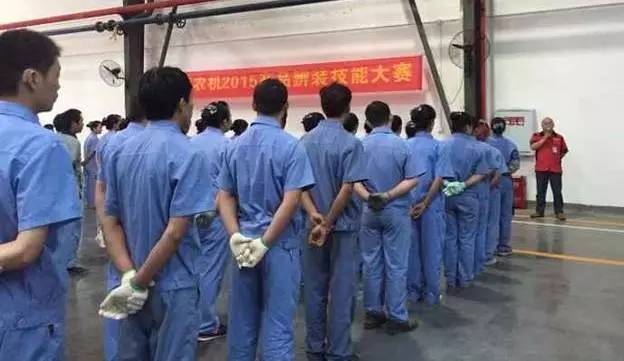 鑫源农机开展产品辨、装技能大赛